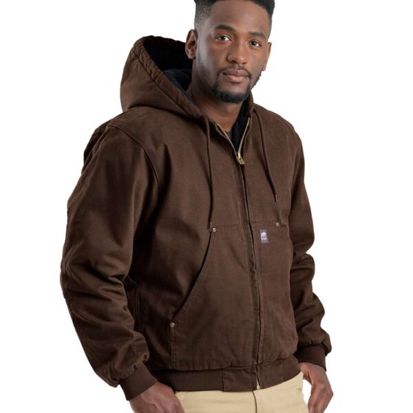 Highland Washed Cotton Duck Hooded Jacket Thumbnail