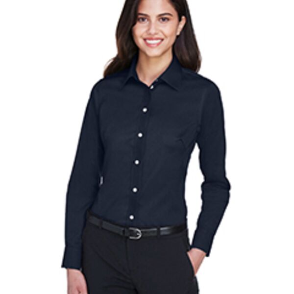Ladies' Crown Woven Collection® Solid Stretch Twill Thumbnail
