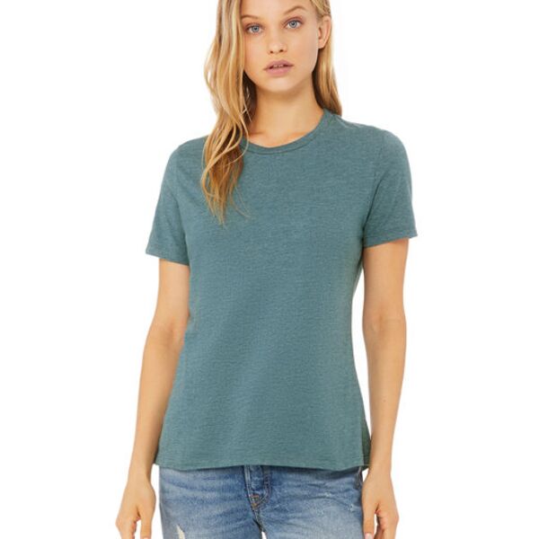 Ladies' Relaxed Heather CVC Short-Sleeve T-Shirt Thumbnail