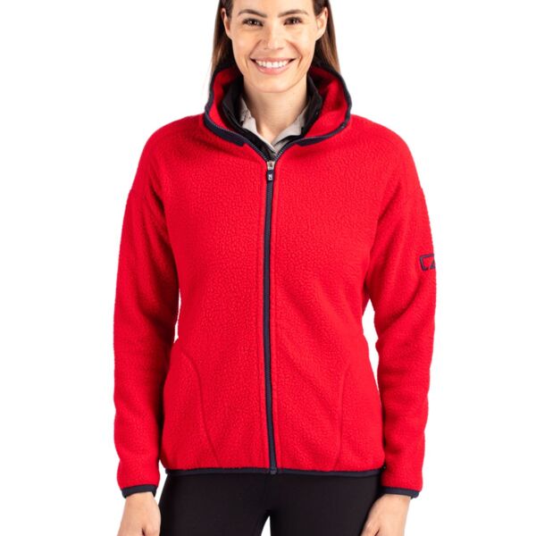 Cascade Eco Fleece Womens Full Zip Jacket Thumbnail