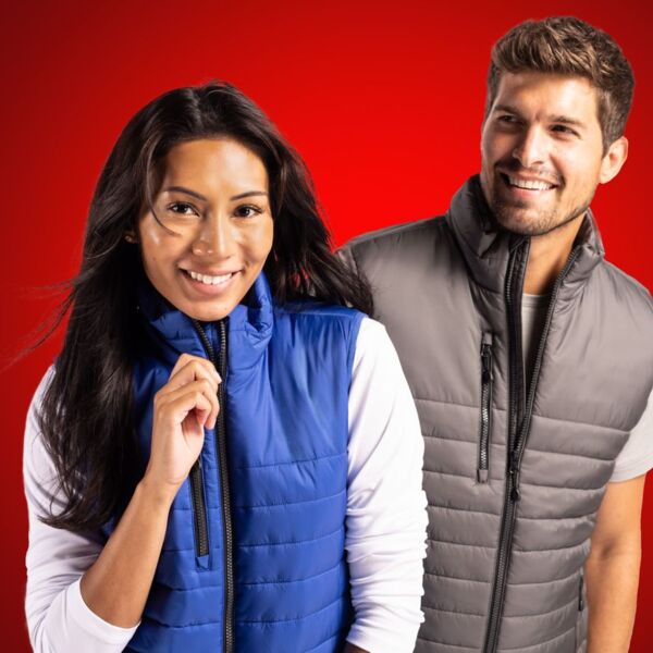 Clique Valhalla Eco Full Zip Mens Puffer Vest Thumbnail