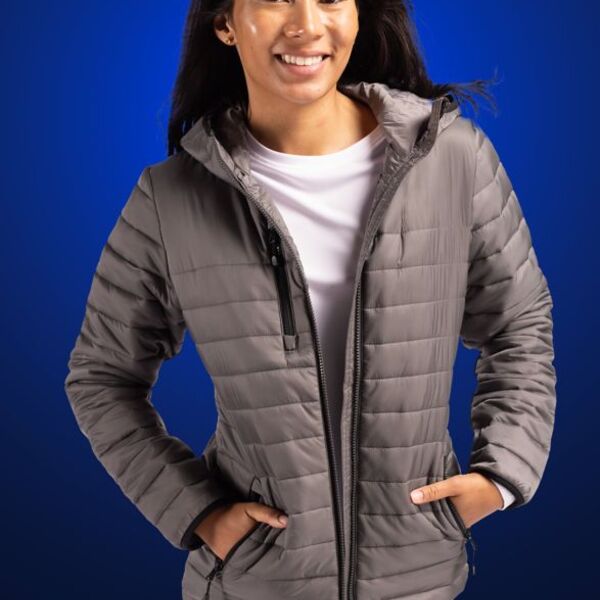 Clique Valhalla Eco Full Zip Womens Puffer Jacket Thumbnail