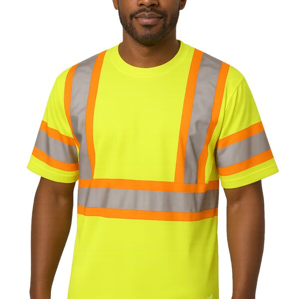 Micro Mesh Short-Sleeve Safety T- Shirt Thumbnail