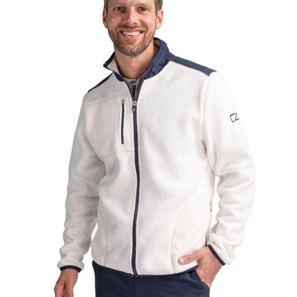 Cascade Eco Fleece Mens Full Zip Jacket Thumbnail