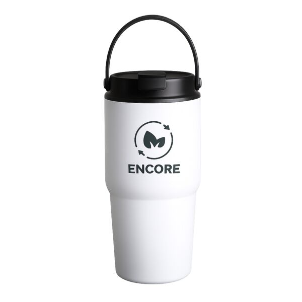 Phoenix Recycled Stainless Steel Flip Straw Tumbler - NO MINIMUM  Thumbnail