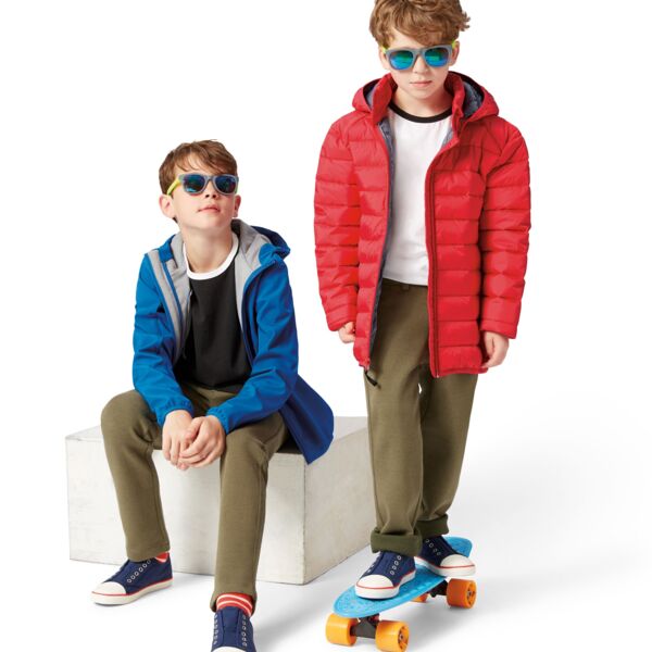 Hudson Insulated Puffer Youth Full Zip Jacket Thumbnail