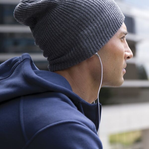 LONGER LENGTH KNIT BEANIE Thumbnail