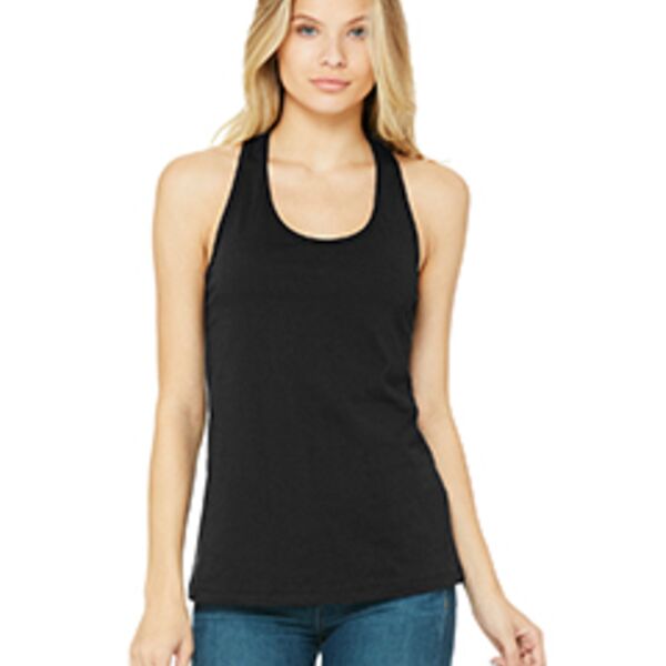 Women's Jersey Racerback Tank Thumbnail
