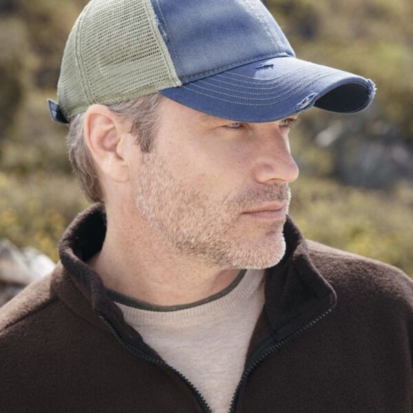 Dirty-Washed Mesh Cap Thumbnail