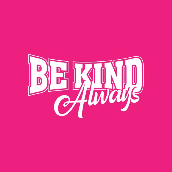 Be kind always Template Thumbnail