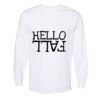 Unisex Heavyweight Cotton Long Sleeve Tee Thumbnail
