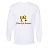 Unisex Heavyweight Cotton Long Sleeve Tee Thumbnail