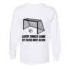 Unisex Heavyweight Cotton Long Sleeve Tee Thumbnail