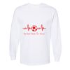 Unisex Heavyweight Cotton Long Sleeve Tee Thumbnail