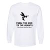 Unisex Heavyweight Cotton Long Sleeve Tee Thumbnail