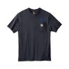 Loose Fit Heavyweight Short Sleeve Pocket T Shirt Thumbnail