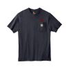 Loose Fit Heavyweight Short Sleeve Pocket T Shirt Thumbnail