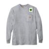 Loose Fit Heavyweight Long-Sleeve Pocket T-Shirt Thumbnail