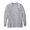 Loose Fit Heavyweight Long-Sleeve Pocket T-Shirt Thumbnail