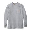 Loose Fit Heavyweight Long-Sleeve Pocket T-Shirt Thumbnail