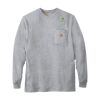 Loose Fit Heavyweight Long-Sleeve Pocket T-Shirt Thumbnail