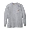 Loose Fit Heavyweight Long-Sleeve Pocket T-Shirt Thumbnail