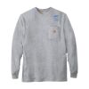 Loose Fit Heavyweight Long-Sleeve Pocket T-Shirt Thumbnail