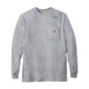 Loose Fit Heavyweight Long-Sleeve Pocket T-Shirt Thumbnail