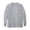 Loose Fit Heavyweight Long-Sleeve Pocket T-Shirt Thumbnail