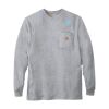 Loose Fit Heavyweight Long-Sleeve Pocket T-Shirt Thumbnail