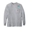 Loose Fit Heavyweight Long-Sleeve Pocket T-Shirt Thumbnail
