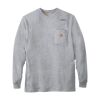 Loose Fit Heavyweight Long-Sleeve Pocket T-Shirt Thumbnail