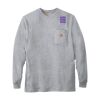 Loose Fit Heavyweight Long-Sleeve Pocket T-Shirt Thumbnail