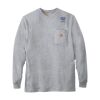 Loose Fit Heavyweight Long-Sleeve Pocket T-Shirt Thumbnail