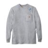 Loose Fit Heavyweight Long-Sleeve Pocket T-Shirt Thumbnail