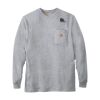 Loose Fit Heavyweight Long-Sleeve Pocket T-Shirt Thumbnail