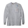 Loose Fit Heavyweight Long-Sleeve Pocket T-Shirt Thumbnail