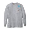 Loose Fit Heavyweight Long-Sleeve Pocket T-Shirt Thumbnail
