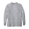 Loose Fit Heavyweight Long-Sleeve Pocket T-Shirt Thumbnail
